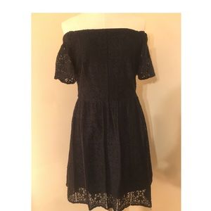 Black Off The Shoulder Dress